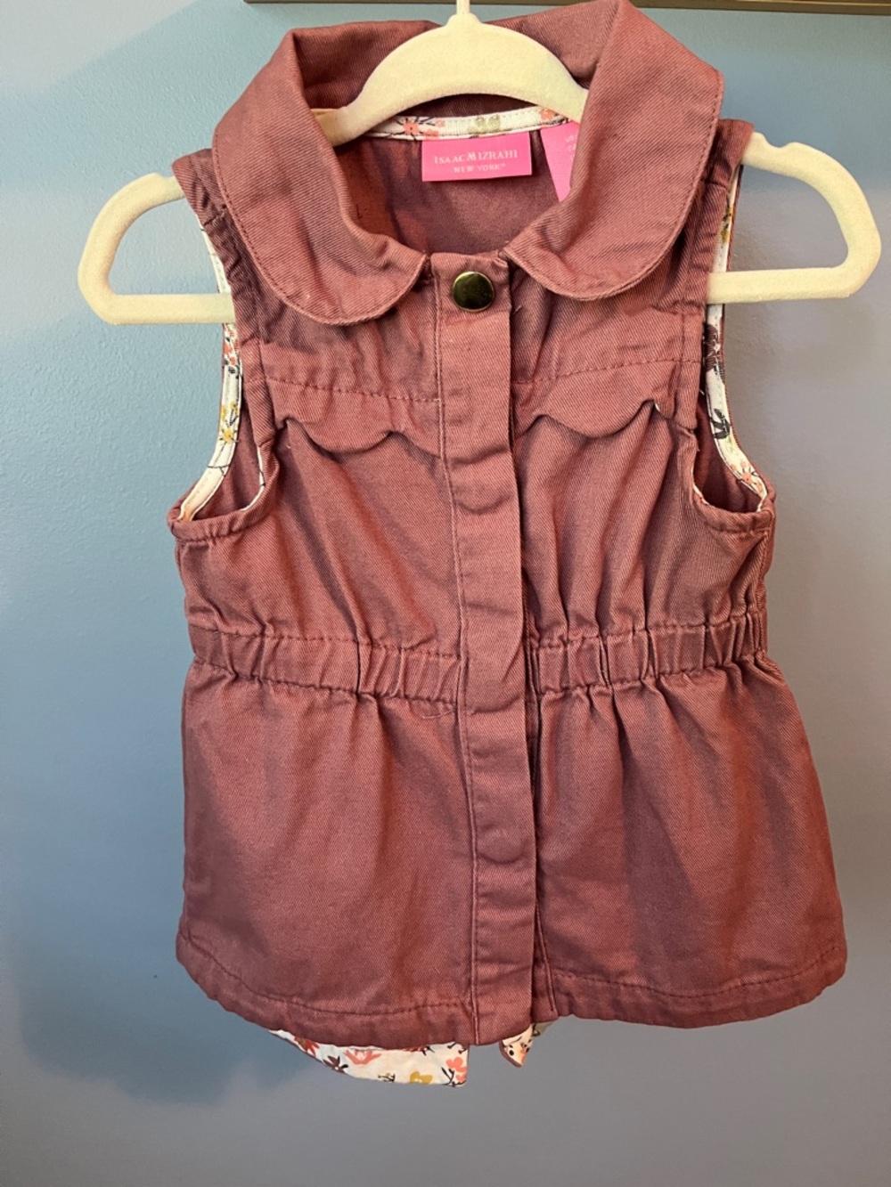 Isaac Mizrahi Mauve-Pink Sleeveless Peplum Dress
